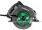 Metabo HPT Scie circulaire | 7-1/4 | Moteur de 15 A | 6800 tr/min | Frein électrique | Souffleuse à poussière | C7BUR