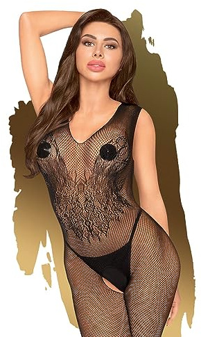 PENTHOUSE Wild catch Ouvert-Bodystocking | Dessous | Dessous Damen Sexy Unterwäsche | Sexy Dessous für Damen für Sex | Unterwäsche Frauen | Erotik | Reizwäsche | Für Erwachsene