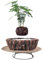 ZhiLianZhao Magnetic Floating Levitating Plant Pot, Magnetische Schwebende Bonsai, mit Can Bear 300g Pflanzen, für Schreibtisch Dekor Blumentöpfe & Pflanzgefäße & Zuhause