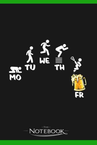 Lacrosse Goalie Goalkeeper 2 Notebook: A Perfect For Taking Notes, Writing, Organizing, Lists, Journaling 6x9 120 pages