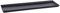 Brandsseller Deko-Tablett 44,5x12,5 cm Deko-Teller Dekoschale Aluminium Schwarz Rechteckig