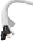 shinfly Gaine Cable Informatique 10m-6mm, Cache Câble Auto-Fermeture, Protection Cable Electrique, Range Cable, Gestion de Câble Rangement Tressée Fendue en Pet, pour TV/PC, Blanc