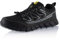 Fusskleidung® Damen Herren Wanderschuhe Bequeme Trekkingschuhe Softshell Schwarz EU 45