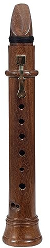 Clarinette Soprano Chalumeau en fa (Fa) à A = 415 Hz Historique Antique Clarinette avec 2 clés Clarinette étudiante avec kit de démarrage complet pour débutant comprenant un tableau de doigt, des