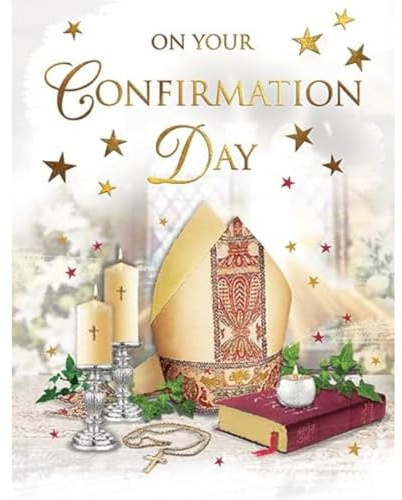Regal Publishing Scène à onglets On Your Confirmation Day – 20,3 x 15,2 cm