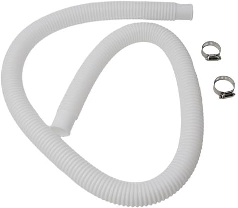 YLZCAM Zubehörschlauch, 32 mm, Schwimmbadpumpen-Heizrohr, 1,5 m lang, Pool-Oberflächen-Skimmer-Reinigungsschlauch, Reinigungswerkzeug