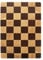 ASelected Chopping Board Wood Chopping Board Square Checker Cutting Board 40X28X2.5Cm Large Rubber Wood Cutting Board