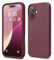 elago Compatible with iPhone 16 Case, Premium Liquid Silicone Case, Full Body Protective Cover, Shockproof, Slim Phone Case, Anti-Scratch Soft Microfiber Lining, 6.1 inch (Burgundy)