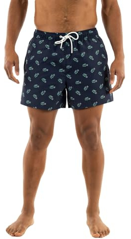 Lacoste Maillot de Bains mh7188 qrn Marine/Multico XL