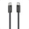 Anker Zolo Câble USB-C vers USB-C, 240W Câble usb c Charge Rapide, Tressé et Résistant à la Poussière, Connecteur Fin, pour iPhone 16/15/16 Pro/16 Pro Max/16 Plus, MacBook, iPad, Galaxy S24 (1m, Noir)