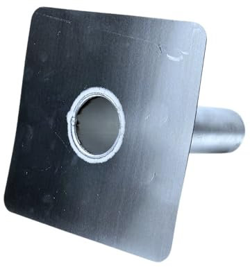 Universal ALU Dachablauf DN75 330mm für Flachdach, Entwässerung, Dachgully, Dachablauf