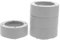 Gadpiparty 4 Stück Waschmaschine Bodenmatte Rutschfeste Bettstopper Anti-vibrations-fußpolster Scheibenvibrationspads Vibrationsdämpfende Pads Anti-vibrations-matte Grey Tpu-weichkleber