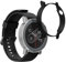 kwmobile 2X Hülle kompatibel mit CMF by Nothing Watch Pro 2 (D398) - Fitnesstracker Case Set Schwarz Transparent - ohne Tracker