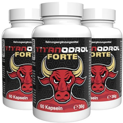 Titanodrol - 180 Kapseln (2x60 Kapseln), 3er Pack