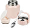 GZCZCC Termo de Comida Caliente 900ml Termo Aislado de Alimentos Recipiente Térmico Contenedor Térmico de Acero Inoxidable Boca Ancha para Adulto Ninos para la Escuela Oficina + Cuchara Plegable