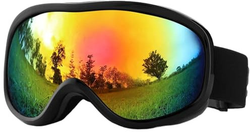 Gvblkq Ski Goggles for Women Snow Goggles for Men High Definition Ski Goggles Cold Weather Eye Protection Goggles Outdoor Sports Goggles Women’s Skiing Goggles Snow Goggles for Outdoor Sports Ski Gog