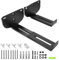 Borenbuir Soundbar Wall Mount Bracket Universal Speaker Mounting [ MAX 17kg] Depth Adjustable (8.3-16.5cm) for Samsung, Vizio, LG, Sony, JBL, Bose, and More Sound Bar Mounts Under TV Soundbar Shelf