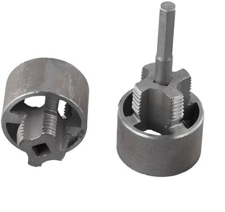 Plumber's Drill Bit for Water Pipes, 2pcs Set for PPR and Metal Pipes, 1/2inch & 3/4inch