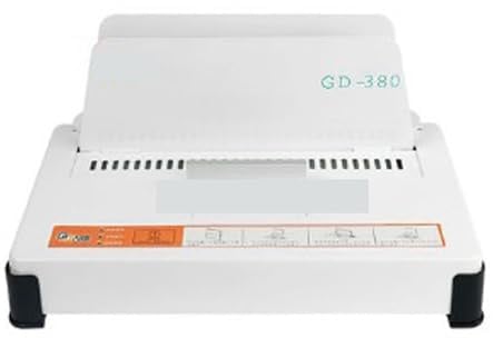 GD380 Macchina rilegatrice a colla a caldo Documenti contrattuali Busta for libri A4 Macchina rilegatrice a colla automatica 100w