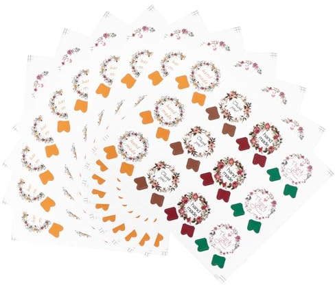 VALICLUD 10 Stück Pvc Lippenpflege Etiketten Selbstklebend und Einfach Abziehbar für Selbstgemacht Dekoration an Lipgloss Tuben zum Verschönern und Personalisieren
