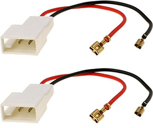 sound-way 2 X Cables adaptateurs fiche pour Enceintes Haut-parleurs pour Citroën, Peugeot, Toyota AH-11