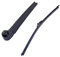 BESTPRICE 1x Set Wischer Heckwischerarm Arm Wischer Wischblatt Scheibenwischer Scheibenwischerblatt Heckwischer Heckwischerblatt Heckscheibenwischer - 1x Wischerarm + 1x Wischerblatt + 1x Abdeckkappe