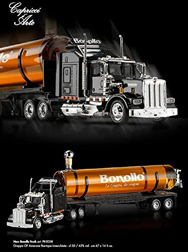 BONOLLO TRUCK CAMIONCINO CON GRAPPA BARRICATA 50 CL CONFEZIONE REGALO