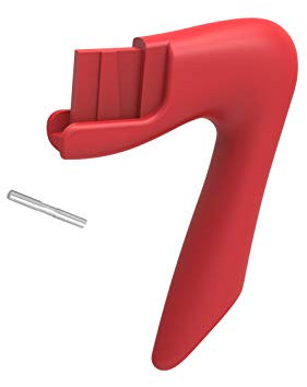 Pedrini 9081-RM1 Ricambio Manico caffettiera, Nylon, Rosso