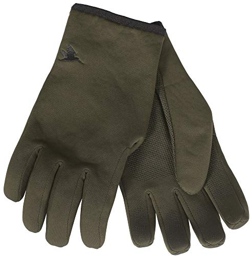 Seeland Hawker Jagdhandschuhe mit winddichter SEETEX®-Membran - Fleecehandschuhe für die Jagd mit gummierten Handinnenflächen - Warme Handschuhe für Jäger, Größe:S