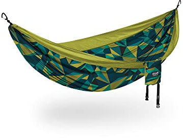 ENO, Eagles Nest Outfitters DoubleNest Print Lightweight Camping Hammock, 1 to 2 Person, Boulder/Melon