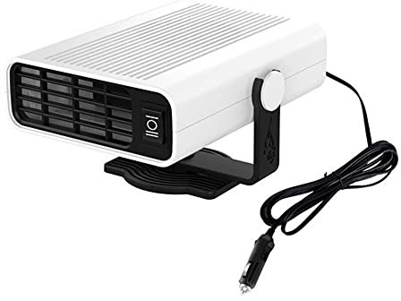 Surakey Termoventilatore per auto, 24 V, 120 W, parabrezza Demister Defroster per auto, con purificazione dell'aria 2 in 1, riscaldamento/raffreddamento portatile, riscaldamento interno auto