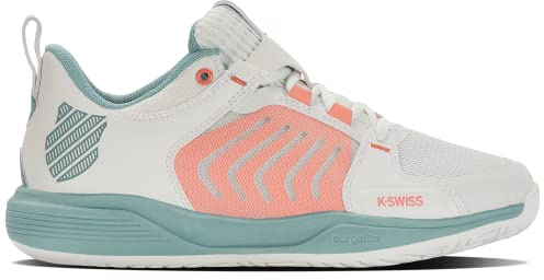 K-Swiss Damen Tennisschuh Ultrashot Team Weiß/Blau/Orange