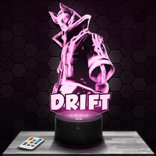 Nachttischlampe - Touch-Nachtlicht Videospiel Nomade 3D-LED-Lampe Illusion, Geschenkidee Weihnachten Geburtstag Junge und Mädchen Nachttischlampe Kinder- oder Erwachsenenzimmer TOP