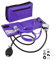 Professional Aneroid Sphygmomanometer with Sprague Rappaport Stethoscope, Manual Blood Pressure Monitor for Upper Arm Adult Size Cuff Zipper Case Included, CE