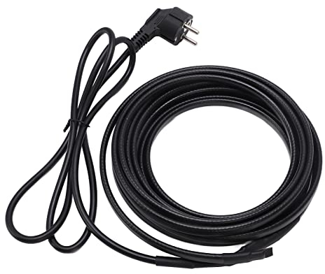 Cable Calefactor de 16 Pies para Protección contra Congelamiento de Tuberías, Cinta Calefactora de Tuberías de Agua, Cable Calefactor Autorregulable con Enchufe, para