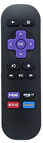 Remote Control Replacement for Roku 1 2 3 4 HD LT XS XD Express 3930X 4620X 3900R 3900RW 3910RW 4620RW 3700RW 3710RW 3710XB 3900XB 4620XB 4620R 3700R 4210XB 2500R 2700R 2450XB 3920R