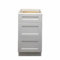 Badezimmerschrank mit 3 Schubladen, 45,7 cm, Weiß