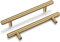 goldenwarm 10 Stücke Griffe Möbel 160mm Lochabstand Vintage Möbelgriffe Rose Gold