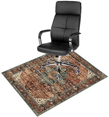 Anidaroel 36x48 Chair Mat for Hardwood & Tile Floor, Desk & Gaming Chair Mat, Under Desk Rug Protector