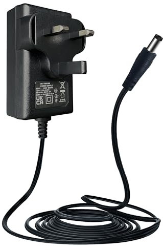 ANLINK 5V 2A/2000mA Power Supply Adapter, AC 100-240V 50/60Hz to DC 5V 2A/2000mA 10W 5.5x2.1mm Wall Plug, Center Positive, 1.8M/6Ft 20AWG Long Cable for Stable and Flexible Use, UKCA Listed