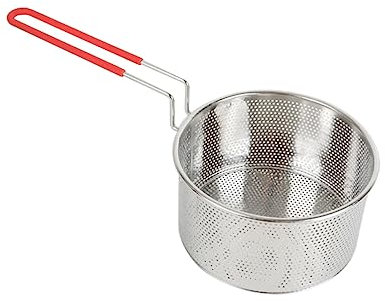 MAGICLULU Stainless Steel Colander Colander Basket for Noodles Filter and Fried Food Strainer Multi Function Drain Basket for Kitchen