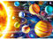 AIRDEA Sonnensystem Planeten Universum Diamond Painting Erwachsene, 5D DIY Diamond Painting Bilde Malerei Kits für deko wohnzimmer, wanddeko, deko schlafzimmer 40x30cm
