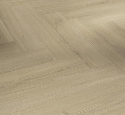 Parador Designboden Vinyl Trendtime 3 Eiche Regent beige Eleganzstruktur Fischgrät 4-seitige Fase