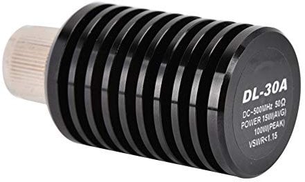 Yctze DL-30A Connector Harvest Two-way Walkie Talkie Dummy Load Test Antenna, 50 Ohm 100 Watt, for SWR Power Meter & Blind Ham Radio, PL259 150 Communication