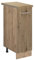 Vicco Apothekerschrank R-Line, Artisan-Eiche/Goldkraft Eiche, 30 cm, AP Eiche
