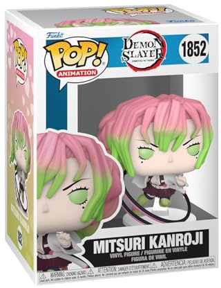 Funko POP! Animation: Demon Slayer - Mitsuri (Attack) | Offizielles Anime Merch - Vinyl Sammelfigur als Regal Deko - Geschenkidee zum Geburtstag für Fans und Sammler