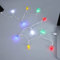 LED Christmas Light iPhone Charger Cord USB C Type C Charging Cable Gift for iPhone 15/15 Plus/15 Pro/15 Pro Max/iPad/Samsung with 10 Lights Christmas Decorations (White)