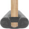 BKSAI Zugluftstopper für Türen 75CM Ohne Kleben Türdichtung Unten Zuschneidbar für Haustüren 73cm 60cm 70cm Luftzugstopper Windstopper Türluftstopper Türbodendichtung Windschutz Tür