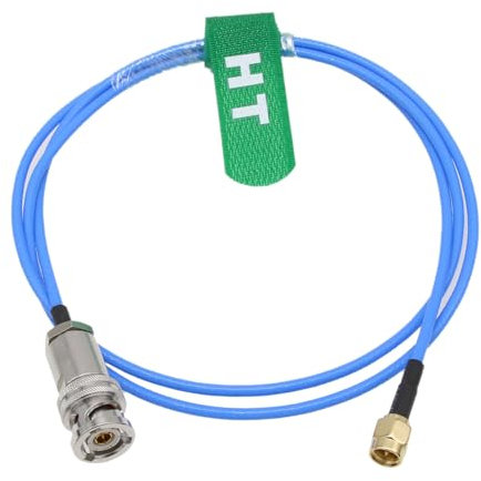 HangTon TRB Triax BNC auf SMA Kabel für 1553 Datenbuskoppler, Controller, Fernklemme, Luft- und Raumfahrt, Messtransformator, Induktoranwendung, 1 m
