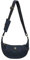 Islander The Luna Bag for Women Harris Tweed Crossbody With Detachable Card Wallet (Navy Over-check)